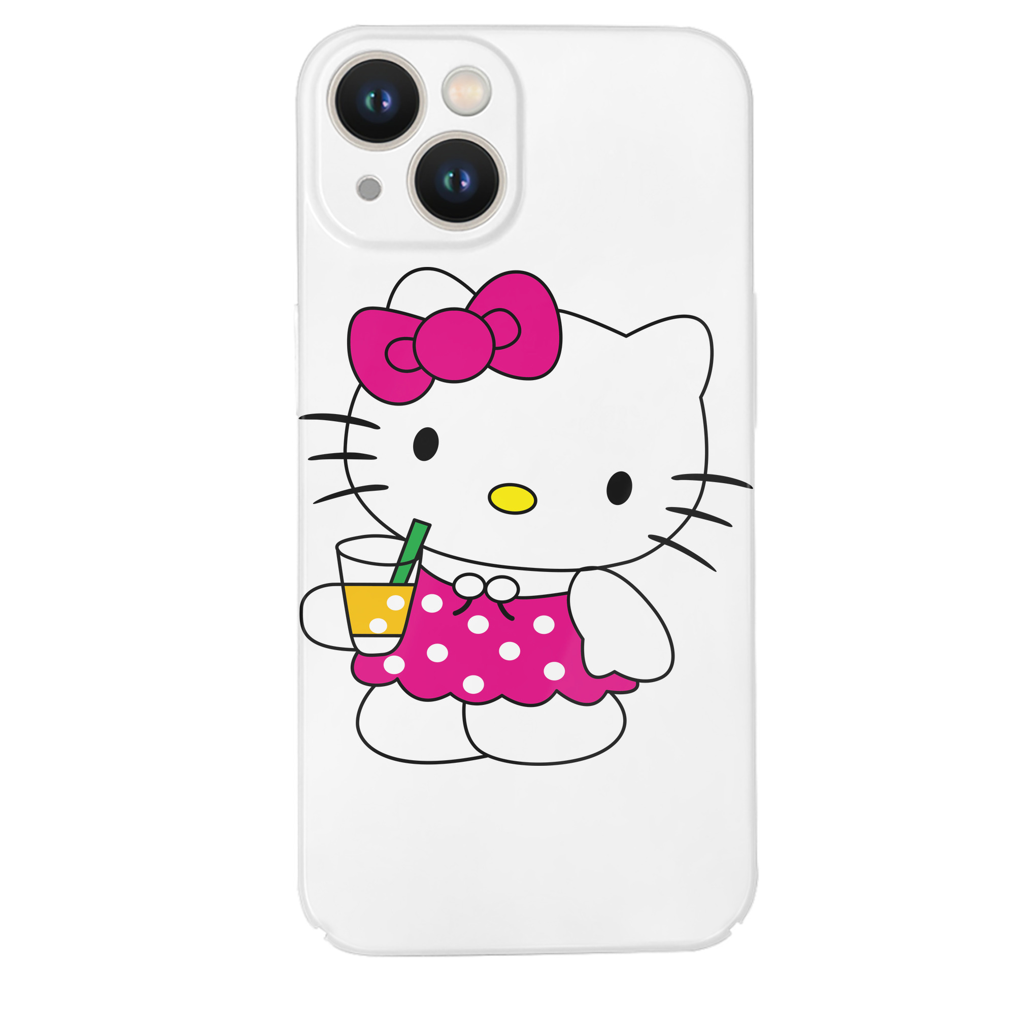 （画像用） Hello Kitty ハローキティ 【iPhone 14シリーズ対応】ハードケース